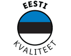 Eesti kvaliteedi märk Eesti lipuga.