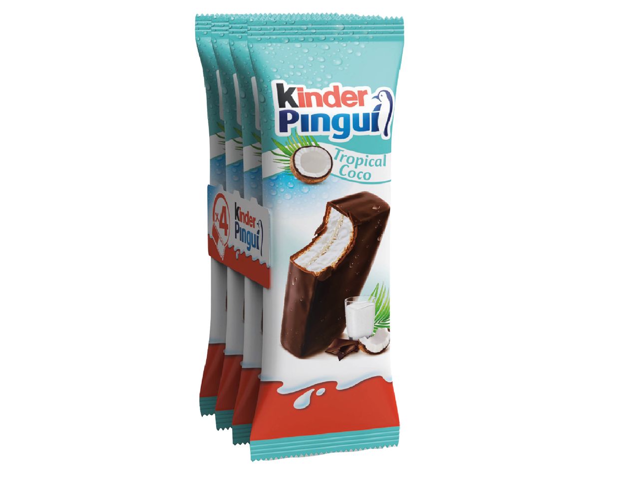 Aller en mode plein écran : Kinder pingui tropical coco - Image 1