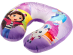Travesseiro de viagem em U com personagens de Baby's Dollhouse.