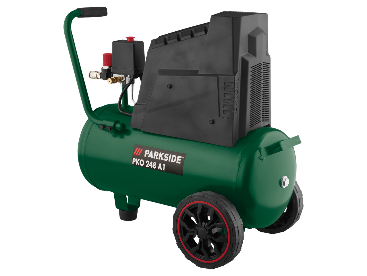 Компресор Parkside PKO 248 A1 с колела.
