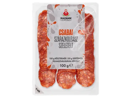 Szeletelt szárazkolbász (Lidl Plus)