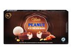 Gelatelli peanut ice cream bars with caramel in a chocolate glaze.