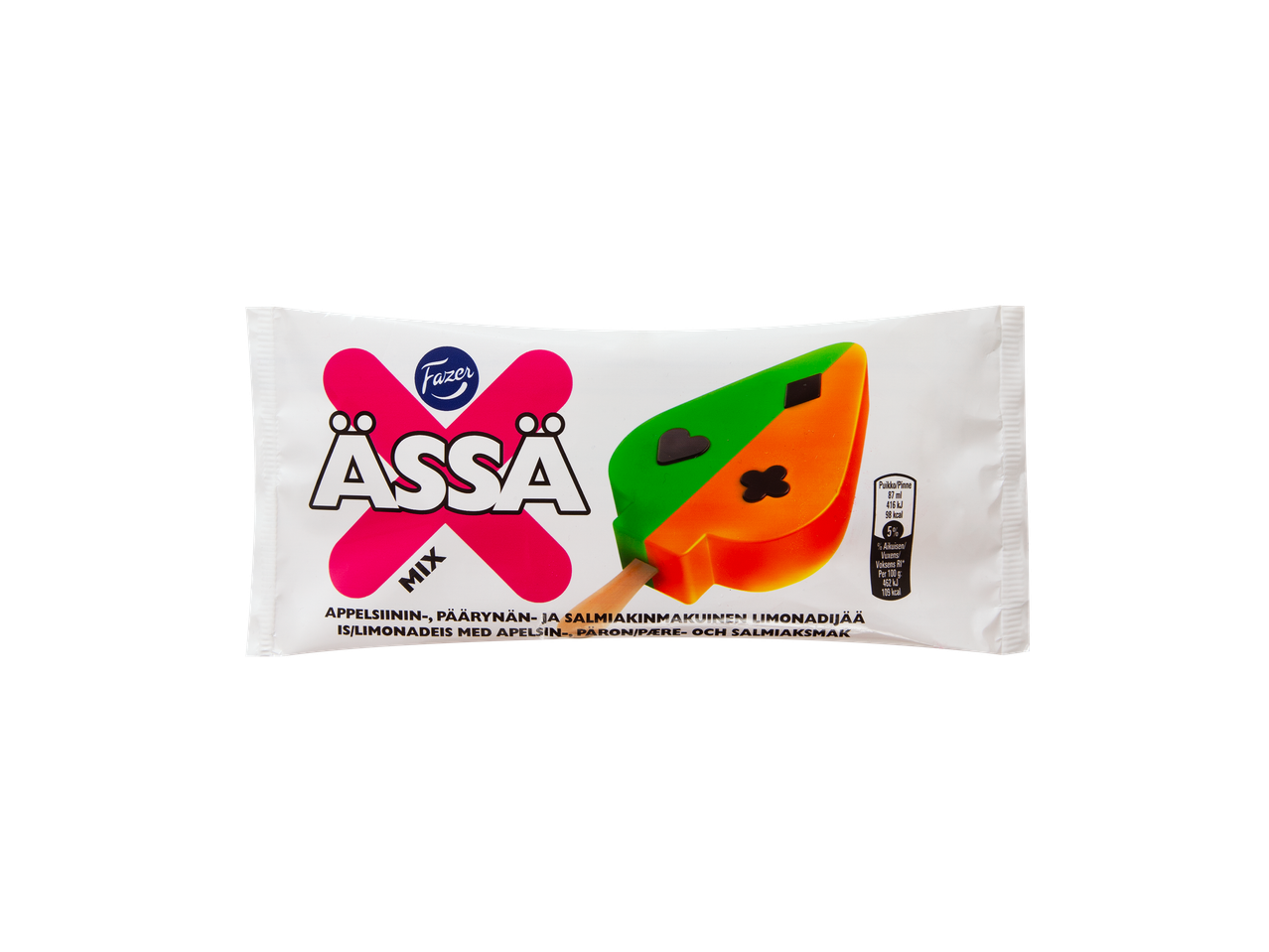 Ässä Mix -limonadijääpuikko