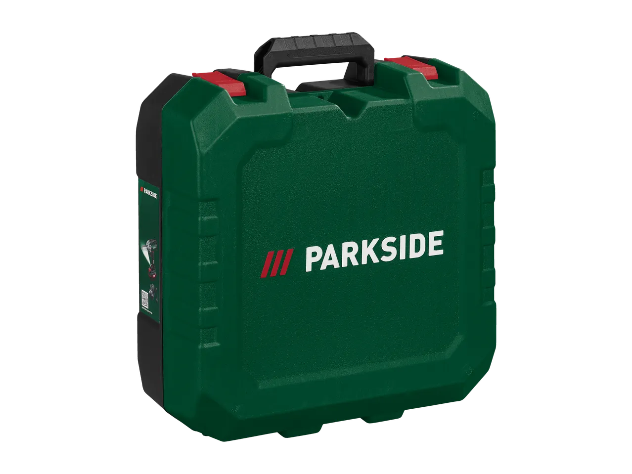 Zelena Parkside® kutija za akumulatorski udarni odvijač.