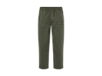 Olivengrüne Jogginghose mit Kordelzug.