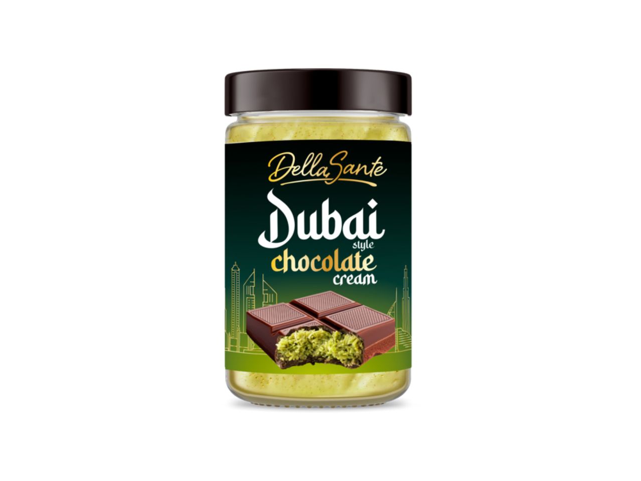 Tegla Della Sante Dubai čokoladnog krema sa ukusom pistaća.