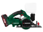 Parkside 20 V akuga plaadilõikur koos X 20 V Team akuga ja veepaagiga