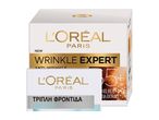 Κρέμα ημέρας L'Oréal Paris Wrinkle Expert 5+ για αντιγήρανση.