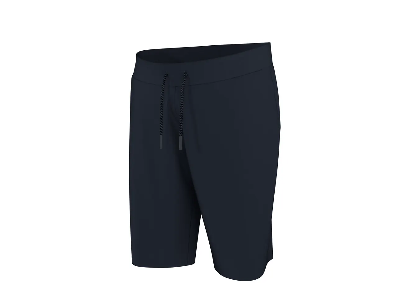 Pantaloni scurți bărbați mărimi mari ESMARA MEN, albastru închis, cu șnur