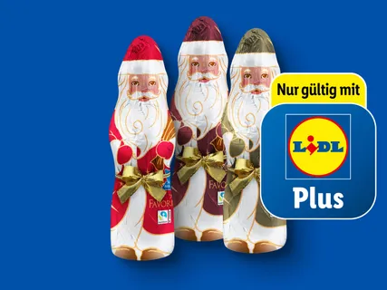 Favorina Weihnachtsmann mit Schleife