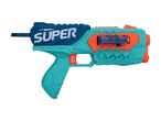 En teal og orange Super soppepistol.