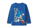 Blaues Langarmshirt mit Sonic the Hedgehog und Schriftzug „SONIC SPEED“