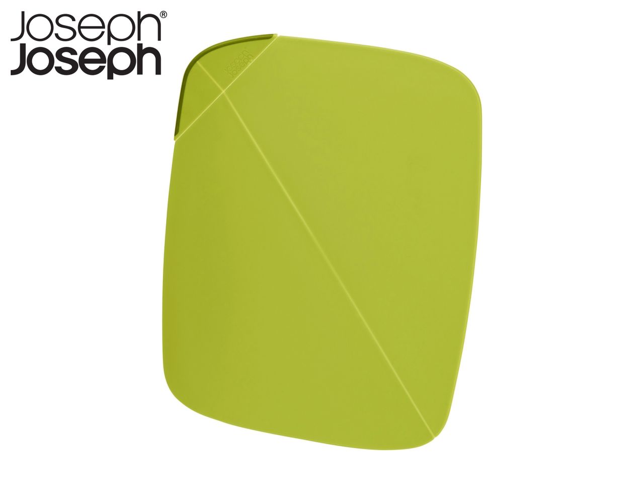 Joseph Joseph's lime green chopping board.