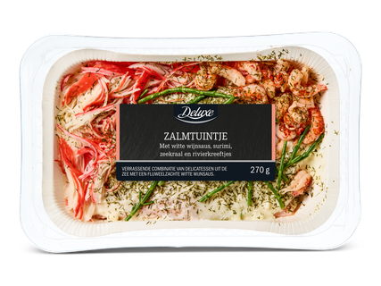 Deluxe Vistuintje zalm