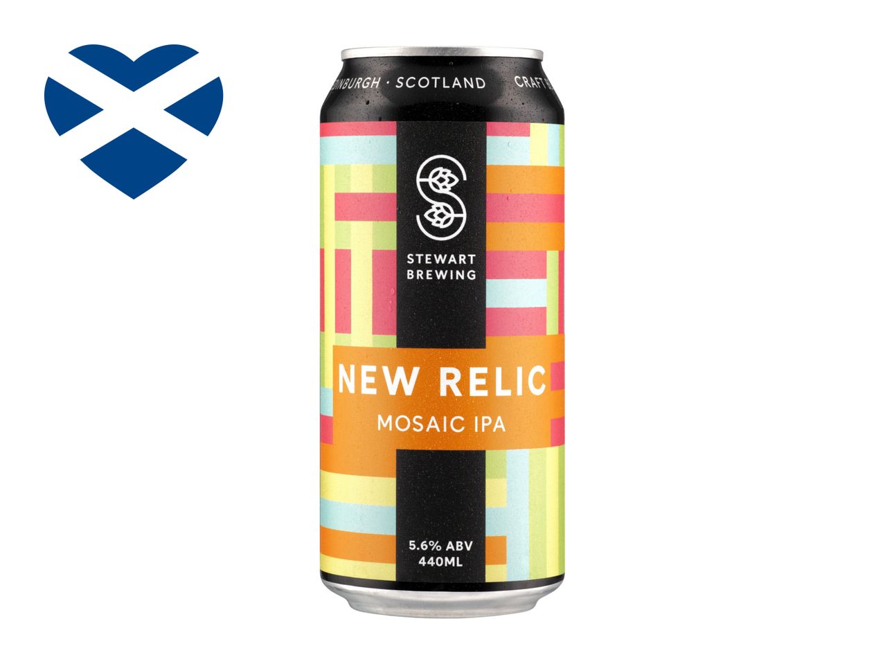 Stewart Brewing New Relic Mosaic IPA can.