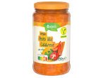 Веган песто по калабрийски с тофу в буркан, с Nutri-Score D и V-Label Vegan.