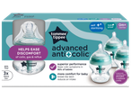 Advanced anti-colic baby bottles, 3x 150ml, BPA-free, self-sterilising, leak-proof, slow flow.
