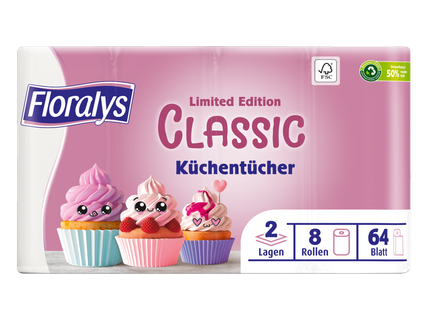 XXL Floralys Küchentücher