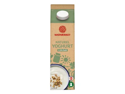 MADVÆRKET Yoghurt naturel 1,5%