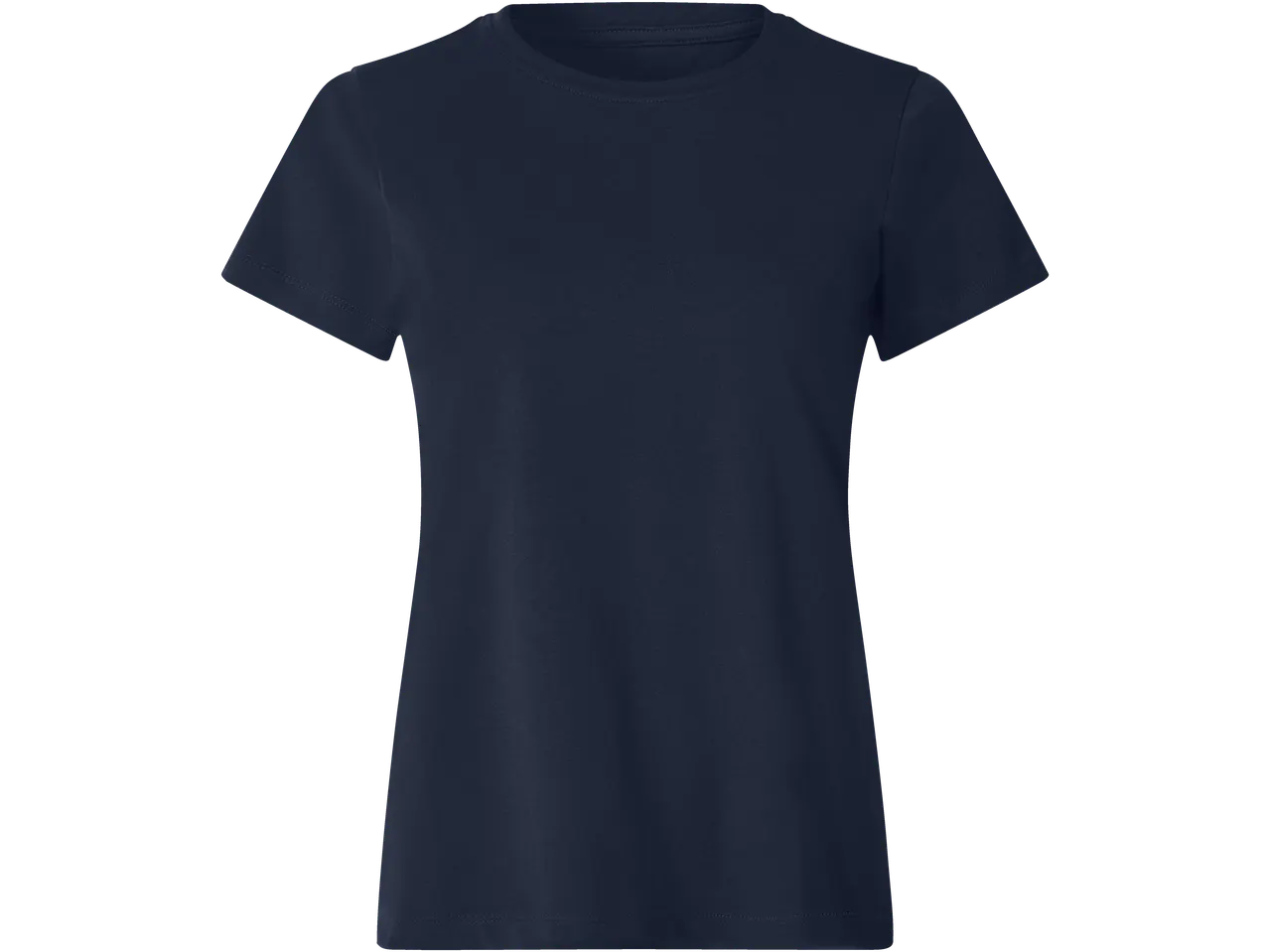 Esmara moteriški marškinėliai trumpomis rankovėmis tamsiai mėlynos spalvos