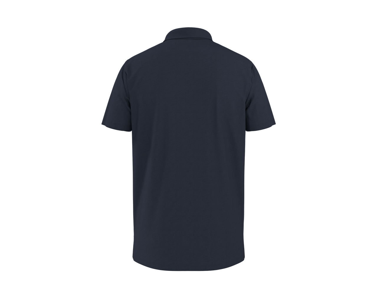 Tricou polo bărbați ESMARA MEN, albastru închis, vedere din spate