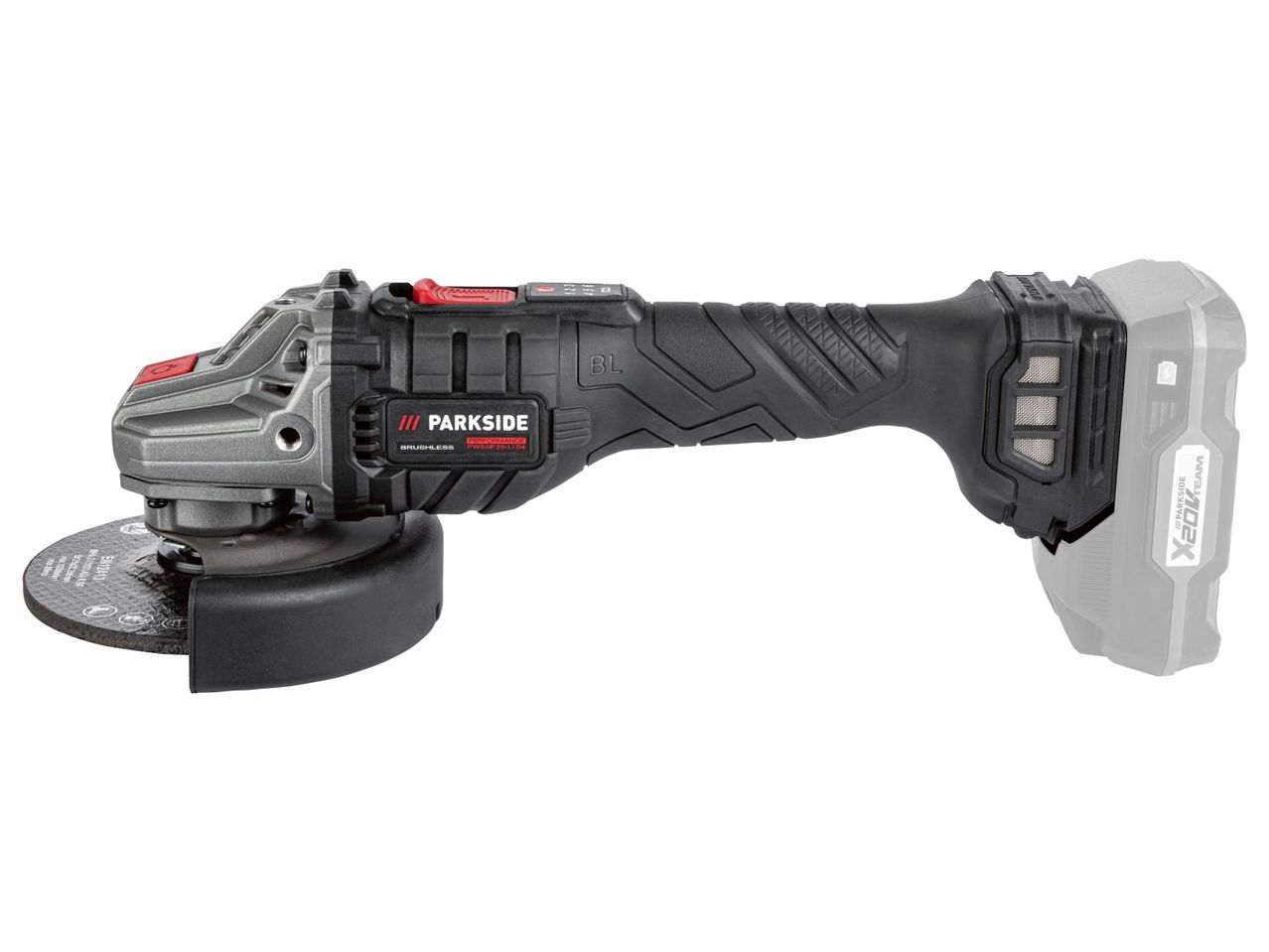 Go to full screen view: Cordless Angle Grinder - Image 1