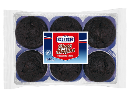 MCENNEDY Muffins aux pépites de chocolat