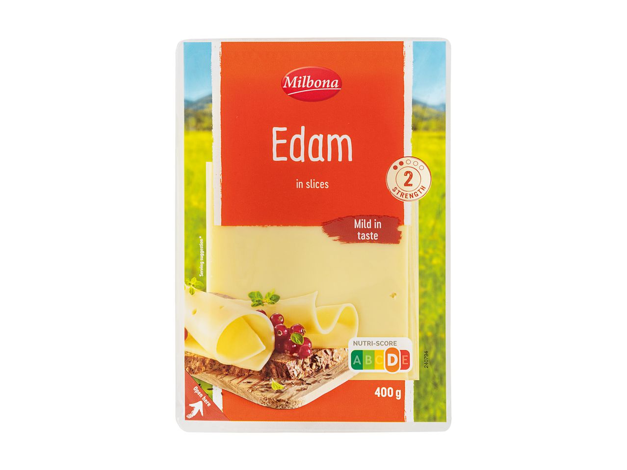 Milbona Τυρί Edam σε φέτες