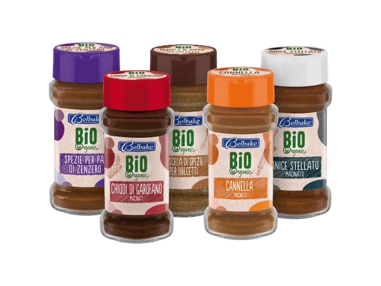 Spezie Bio per biscotti