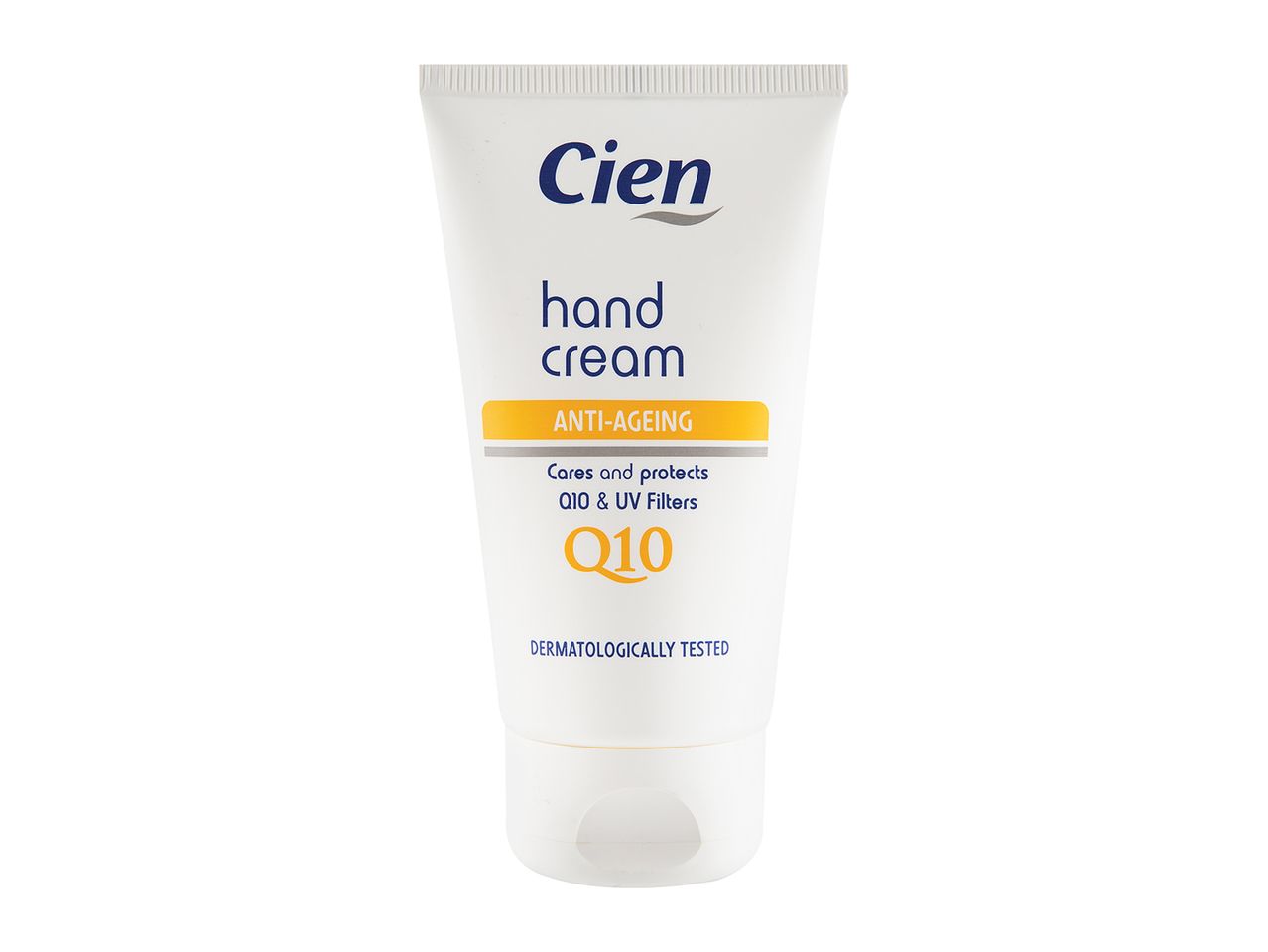 Cien anti-ageing hand cream with Q10.