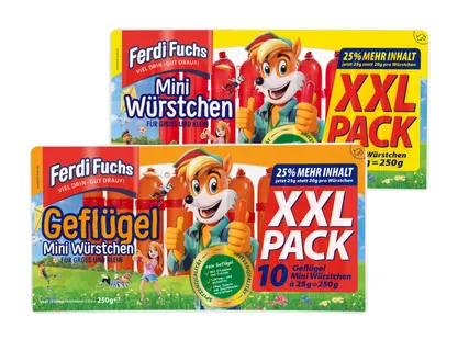 Ferdi Fuchs Mini Würstchen XXL
