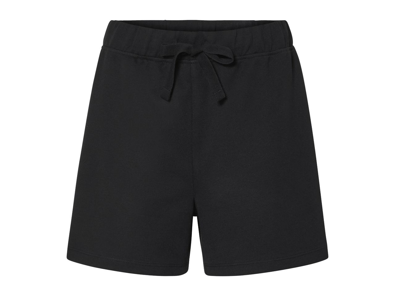 Black drawstring shorts.