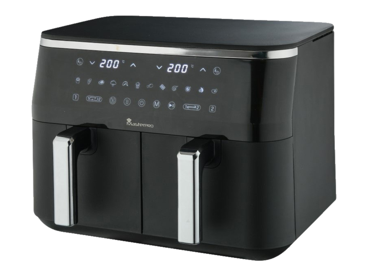 Podwójna frytkownica beztłuszczowa Air Fryer XL, 3100 W, 9 L