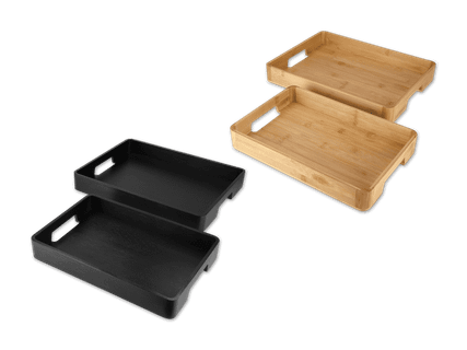 SILVERCREST Bambus-Tablett-Set, 2 Stck bei LIDL kaufen