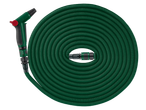 PARKSIDE Flexi-Gartenschlauchset, 30 m: satīta šļūtene ar smidzinātāju un savienotāju.