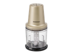 A gold and clear SILVERCREST® mini chopper with measurement markings.