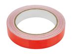 Rød rulle med reflekterende tape