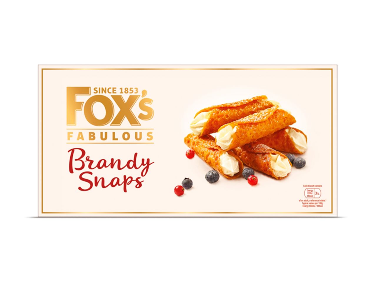 Go to full screen view: Fox's Brandy Snaps - Image 1