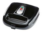 SilverCrest sandwich maker in black with red and green indicator lights
