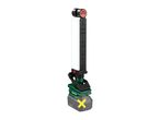 Cordless LED work light with a pivoting light bar, shown without the battery.
