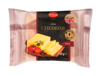 Milbona Selection: 250g cheddar britanic, maturat 9 luni.