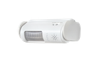 Detector de movimento Tronic com alarme e som, de cor branca.