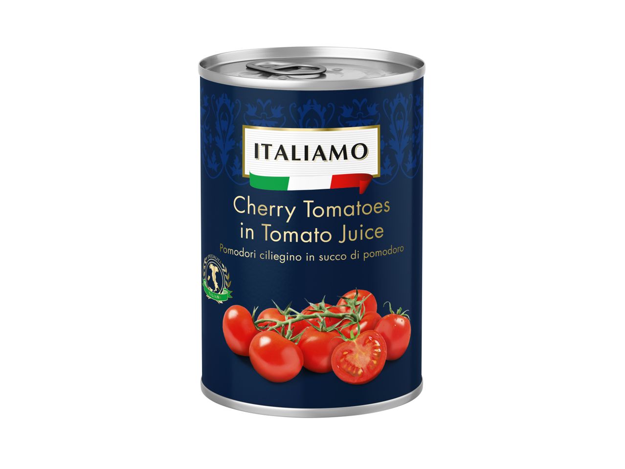 Konzerva italijanskih trešanja paradajza u sopstvenom soku, brenda Cirio.