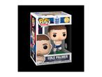 A Funko Pop! vinyl figure of footballer Cole Palmer in a white and blue kit.