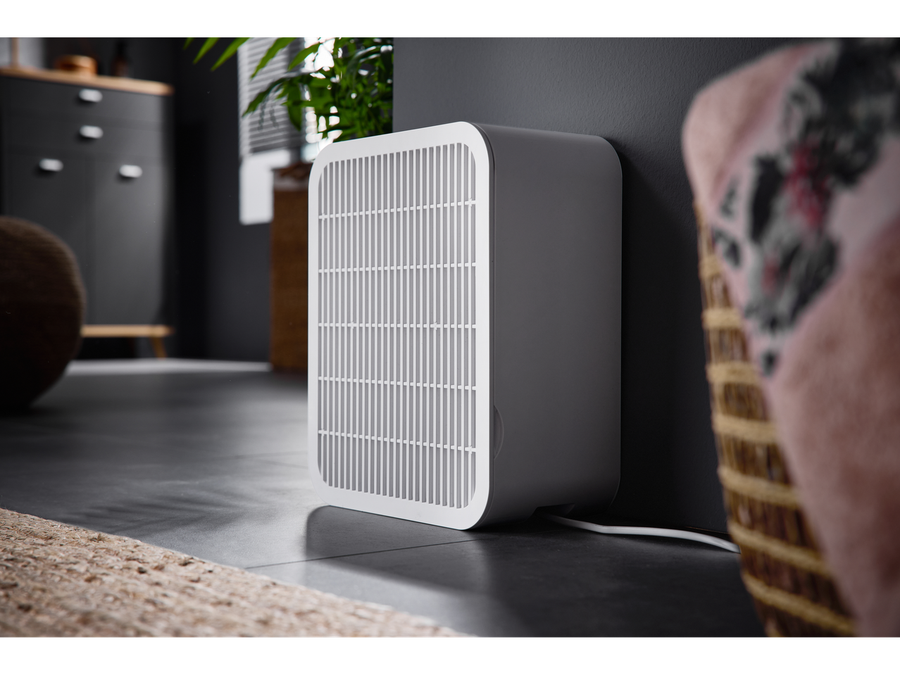 LIVARNO home Air Purifier in a modern room setting