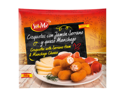 Sol & Mar Kroketjes met serrano en manchego