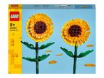 LEGO botanikai kollekció: két napraforgó építőjáték.