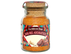 Стъклен буркан с подправка за барбекю в карибски стил, с надпис „BBQ MIX AROMATICO“ и 95g.