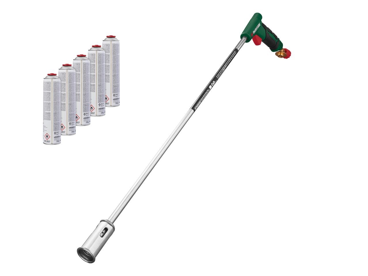 Unkrautbrenner mit Gaskartuschen