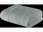 Soft terry towels, light green color.